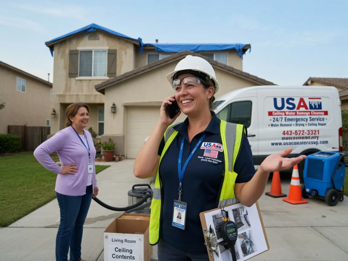 Ceiling Water Damage Restoration Vina, CA FAQs